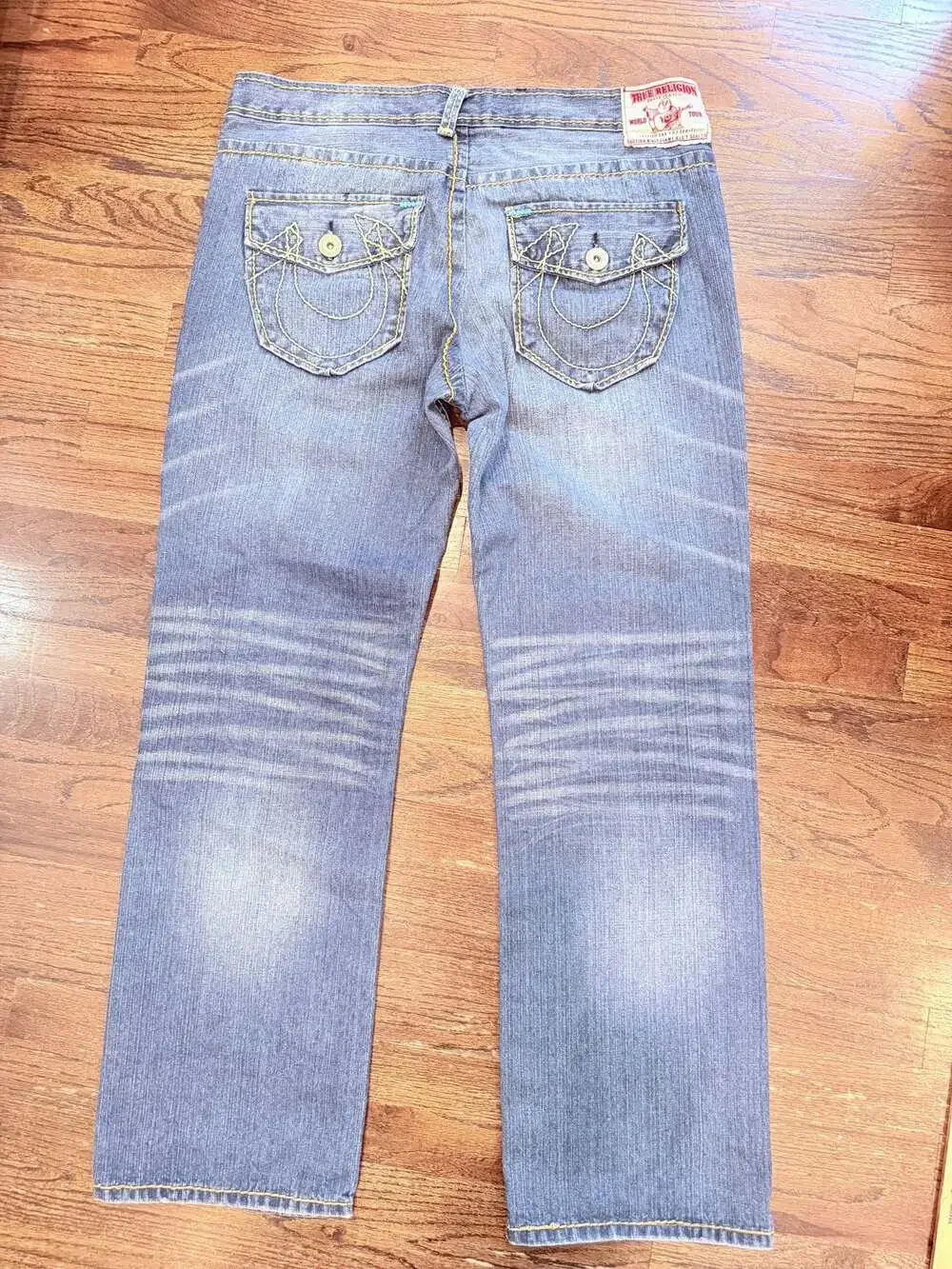 True Religion Billy Giant Big T Denim Jeans Size 38